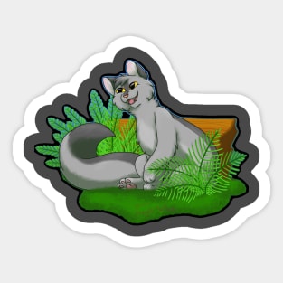 Greystripe Sticker